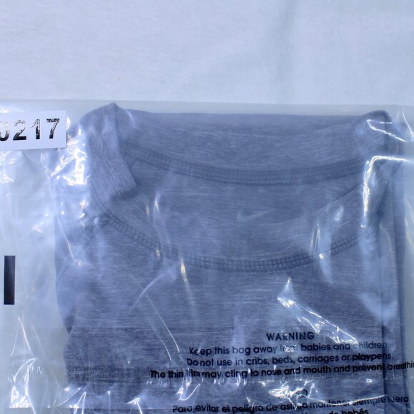 Nike Dri-Fit T-shirt Men's Medium Gray Short Sleeve Activewear UPF40+ - Picture 10 of 10